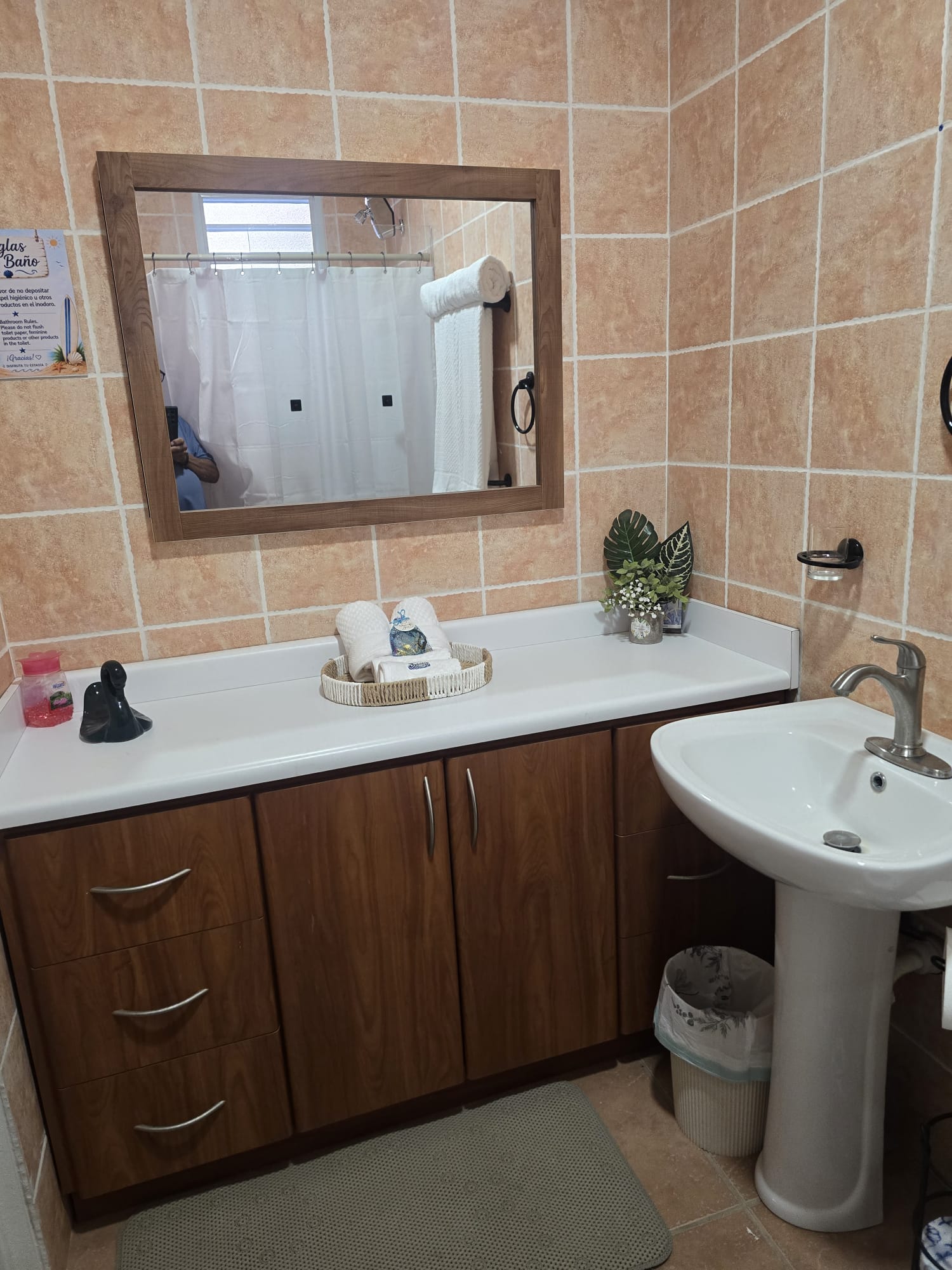 Baño completo con ducha